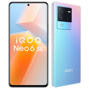 Téléphone portable d'origine Vivo IQOO Neo 6 SE 5G 8 Go de RAM 128 Go 256 Go ROM Snapdragon 870 64MP AF NFC Android 6.62 