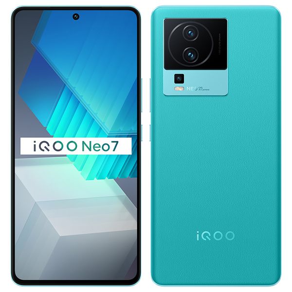 Téléphone portable d'origine Vivo IQOO Neo 7 Neo7 5G 12 Go de RAM 256 Go 512 Go de ROM MTK Dimensity 9000 50MP NFC Android 6,78 