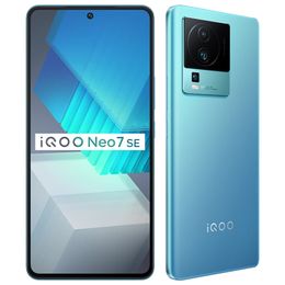 Originele Vivo IQOO NEO 7 NEO7 SE 5G Mobiele telefoon Smart 12GB RAM 512GB ROM MTK DIMENSITEIT 8200 64MP NFC 5000 MAH Android 6.78 "120Hz Scherm Vingerafdruk ID Face Wake Cellphone