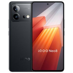 Originele Vivo IQOO NEO8 5G Mobiele telefoon SMART 12GB RAM 256 GB ROM Snapdragon 8+ Gen1 50MP NFC 5000 MAH Android 6.78 