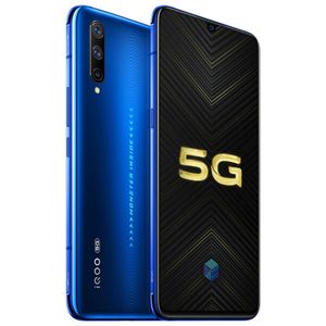 Téléphone portable d'origine Vivo iQOO Pro 5G 12 Go de RAM 128 Go de ROM Snapdragon 855 Plus Octa Core 48MP NFC 4500mAh Android 6.41 