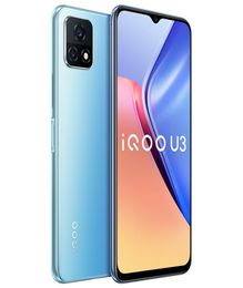 Vivo d'origine IQOO U3 5G Téléphone mobile 6 Go 8 Go RAM 128 Go Rom MTK 800U Android 658quot Full Screen 480MP 5000mAh ID d'empreinte digitale 5567538