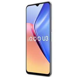 Originele vivo IQOO U3 5G Mobiele Telefoon 6 GB 8GB RAM 128 GB ROM MTK 800U Android 6.58 inch Volledig scherm 48MP 5000mAh OTG Wake Face ID mobiele telefoon