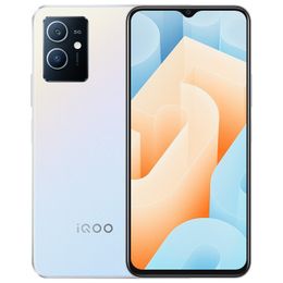 Originele Vivo IQOO U5E 5G Mobiele telefoon 6GB RAM 128GB ROM Octa Core MTK Dimensity 700 Android 6.51 "LCD Volledig scherm 13.0mp 5000mAh Fingerprint ID Face Wake Smart Cell Telefoon