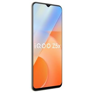 Téléphone portable d'origine Vivo IQOO Z5x 5G 8 Go de RAM 128 Go 256 Go de ROM Octa Core MTK 900 Android 6,58 pouces LCD plein écran 50,0MP 5000mAh Wake Face ID Fingerprint Smart Cellphone