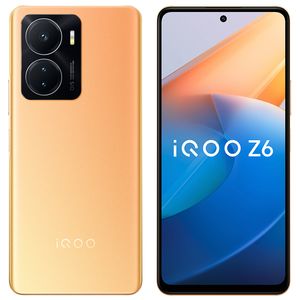 Téléphone portable d'origine Vivo IQOO Z6 5G 8 Go 12 Go RAM 128 Go 256 Go ROM Octa Core Snapdragon Android 6.64