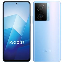 Vivo d'origine IQOO Z7 5G Mobile Phone Smart 8 Go RAM 128 Go 256 Go Rom Snapdragon 782G Android 6.64 "LCD Full Screen 64.0MP 5000MAH NFC OTG Face Wake Wake IDPRINT ID Cell Phone