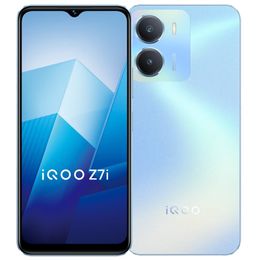 Originele Vivo IQOO Z7I 5G Mobiele telefoon SMART 4GB RAM 128GB ROM Octa Core MTK Dimensity 6020 Android 6.51 "LCD Volledig scherm 13.0mp 5000 mAh Vingerafdruk ID Face Wake Cellphone