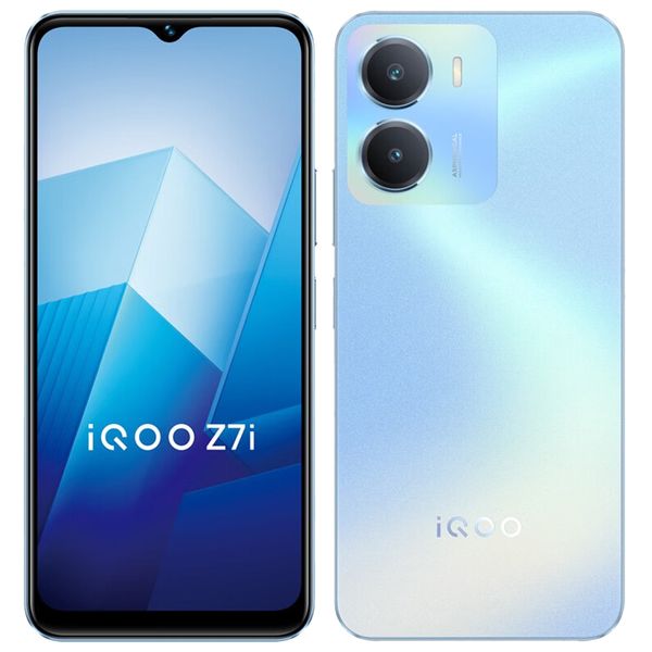 Téléphone portable d'origine Vivo IQOO Z7i 5G Smart 6 Go 8 Go RAM 128 Go ROM Octa Core MTK Dimensity 6020 Android 6.51 