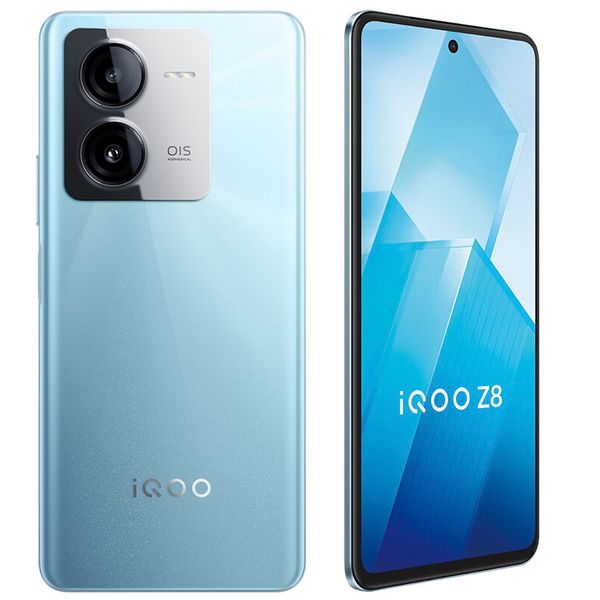 Téléphone portable d'origine Vivo IQOO Z8 5G intelligent 12 Go de RAM 256 Go de ROM MTK Dimensity 8200 Android 6,64 