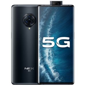 Originele vivo NEX 3S 5G Mobiele Telefoon 12 GB RAM 256GB ROM Snapdragon 865 X55 Octa Core 64.0mp HDR NFC 4500mAh Android 6.89 