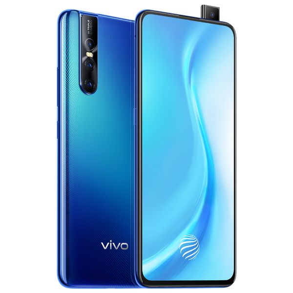 Original Vivo S1 Pro 4G LTE Teléfono celular 6GB RAM 256GB ROM Snapdragon 675 Octa Core Android 6.39 pulgadas 48MP Levantamiento de huellas dactilares ID Teléfono móvil