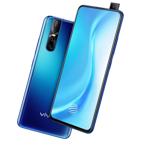 Original Vivo S1 Pro 4G LTE Teléfono celular 8GB RAM 128GB ROM Snapdragon 675 Octa Core Android 6.39 pulgadas 48MP Levantamiento de huellas dactilares ID Teléfono móvil