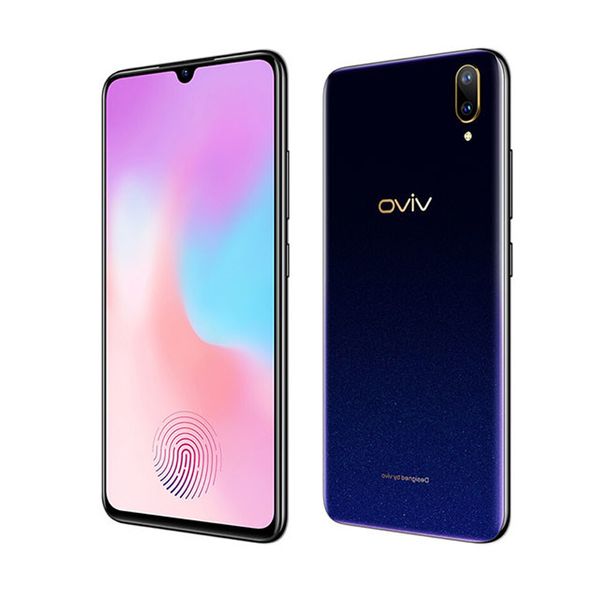 Téléphone portable d'origine Vivo X21S 4G LTE 6 Go de RAM 128 Go de ROM Snapdragon 660 AIE Octa Core Android 6,41 pouces Plein écran 24,8MP AI 3400mAh ID d'empreintes digitales Visage Smart Mobile Phone