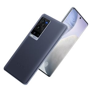 Téléphone portable d'origine Vivo X60 Pro+ Plus 5G 12 Go de RAM 256 Go de ROM Snapdragon 888 50.0MP 4200mAh Android 6.56 pouces AMOLED plein écran ID d'empreintes digitales visage réveil téléphone portable intelligent