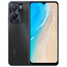 Teléfono móvil Vivo Y35 original Smart 8GB RAM 128GB ROM MTK Dimensidad 700 Android 6.51 "LCD Pantalla completa 13.0MP OTG 5000MAH ID de huella digital ID de huellas Facinados Película celular impermeable