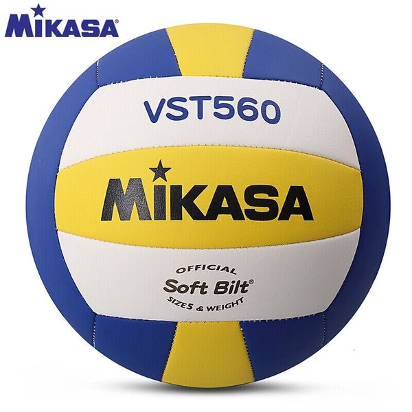 Volleyball original VST560 Soft Bilt Size 5 Competencia de interiores de marca Bola Fivb Oficial 231221