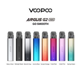 Voopoo Original Argus G2 Mini Kit 30W Vape Electronic Cigarette avec batterie de 1200mAh 3ML Argus Top Fill Cartridge Vaporizer