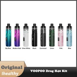 Kit Original VOOPOO DRAG H40 40W batterie intégrée 1500mAh 5ml PnP Pod II cartouche TW30 VM3 bobine