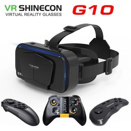 VR SHINECON ORIGINAL SCG10 Juego de edición estándar Realidad virtual Glases Ligeros Celmets Opcional Controlador 240506