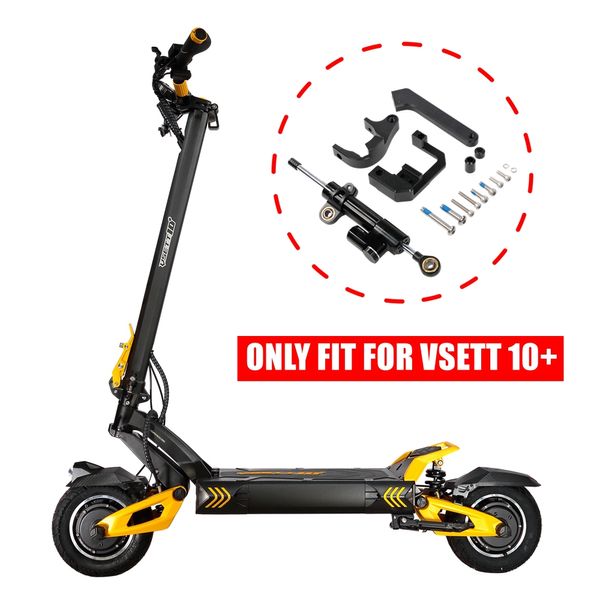 Kit d'amortisseur de direction directionnel VSETT VSETT pour le stabilisateur à haute vitesse du scooter électrique Vsett 10+ pour éliminer les oscillations de conduite