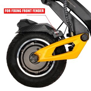 Support de garde-boue VSETT pour VSETT 10+ Scooter électrique Universal MudGuard Mont du couvercle de la roue arrière avant