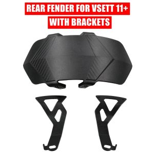 Fender trasero del guardabarros delanteros delanteros de Vsett originales para Vsett 11+ Scooter Electric Scooter Buguardia de plástico Piezas de repuesto