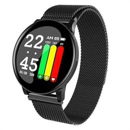 Originele W8 Smart Horloges IOS Android Horloges Mannen Fitness Armbanden Dames Hartslag Monitor IP67 Waterdicht Sport Horlement voor smartphones met doos