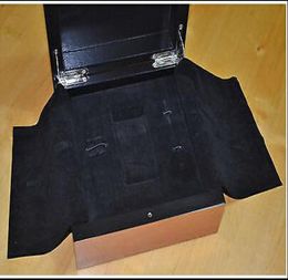 Boîte de montre d'origine pour Pam Scatola Marina Black Seal Box Scatola Gift Rubber Celt and Twistriver3124009