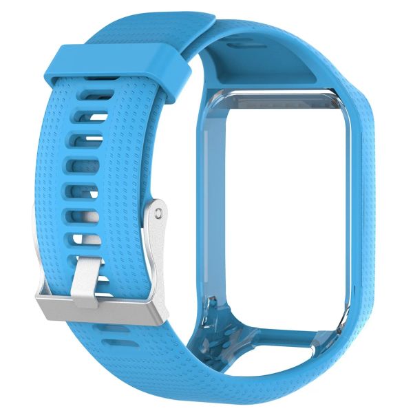 Bracelet de remplacement d'origine pour la bande de surveillance pour Tomtom Spark Runner2 / 3 Couleur de couleur Slicone bracelet Wriststrap Smart Watch Accessoires