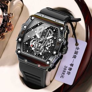 Montres originales Richardmille Montres-bracelets mécaniques automatiques Montre de sport de plein air à la mode Montre pour homme avec diamant Étanche Glow Temp FO1L