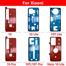 Batterie arrière étanche d'origine Sticker de porte de la batterie d'autocollant adhésif de colle pour xiaomi mi 9 9t 10t 11t 12 Pro Note 10 11 Lite Ultra