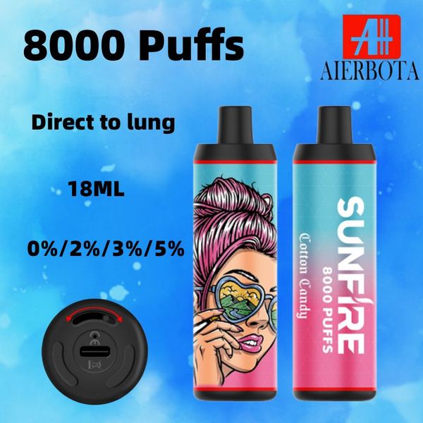 Vaper recargable al por mayor original 7000 8000 huff vapor 20mg en línea mejor precio wape shenzhen desechable e cig pig con cachadilla