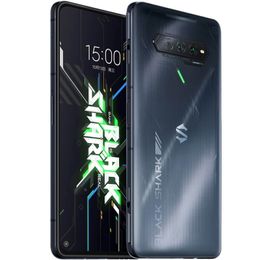 Originele Xiaomi Black Shark 4S PRO 5G Mobiele Telefoon Gaming 16GB RAM 512GB ROM Snapdragon 888+ Android 6.67 "E4 Volledig scherm 64MP AI NFC Gezichts-ID Vingerafdruk Smart mobiele telefoon