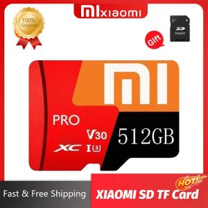 Carte mémoire Xiaomi d'origine 2TB 1TB 512 Go 256 Go 128 Go 64 Go A1 / A2 SD / TF Flash SD Carte pour téléphone / tablette PC Give les cadeaux du lecteur de carte