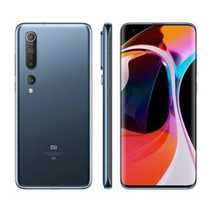 Téléphone portable d'origine Xiaomi Mi 10 Mi10 5G 8 Go de RAM 128 Go 256 Go de ROM Snapdragon 865 Octa Core 108MP AI NFC Android 6,67