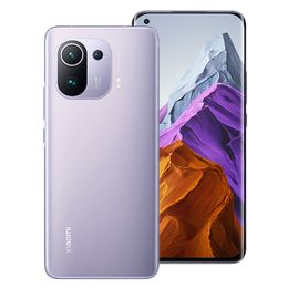 Originele Xiaomi Mi 11 Pro 5G mobiele telefoon 8GB RAM 128GB 256GB ROM Snapdragon 888 50.0MP Android 6.81" AMOLED Volledig scherm Vingerafdruk ID Gezicht NFC 5000mAh Smart Cellphone