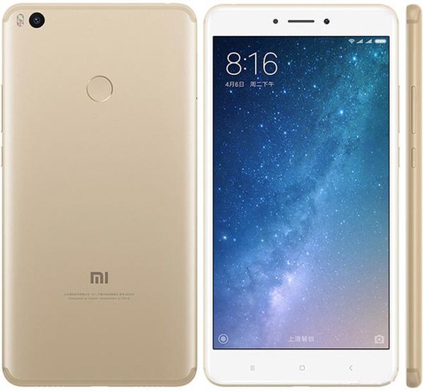 Batterie d'origine Xiaomi Mi Max 2 4 Go 64 Go 5300 mAh Écran 6,44 pouces Appareil photo 12 MP Smartphone remis à neuf