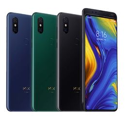 Xiaomi Mi Mix 3 4G LTE Slide Cell 6 Go RAM 128 Go Rom Snapdragon 845 Octa Core Android 6.39 "Full Screen 24MP AI NFC ID Finger ID Smart Mobile Phone