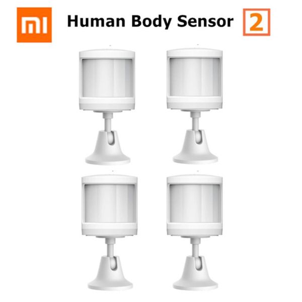 Xiaomi – capteur de mouvement Mi 2, Original, sensible au corps humain, lumière ambiante, support de transducteur sombre, maille Bluetooth, fonctionne avec Mihome