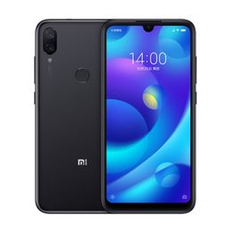 Originele Xiaomi Mi Play 4G LTE mobiele telefoon 6 GB RAM 64 GB 128 GB ROM Helio P35 Octa Core Android 5,84 inch volledig scherm 12.0mp AI Face ID Fingerprint Smart Mobile Telefoon