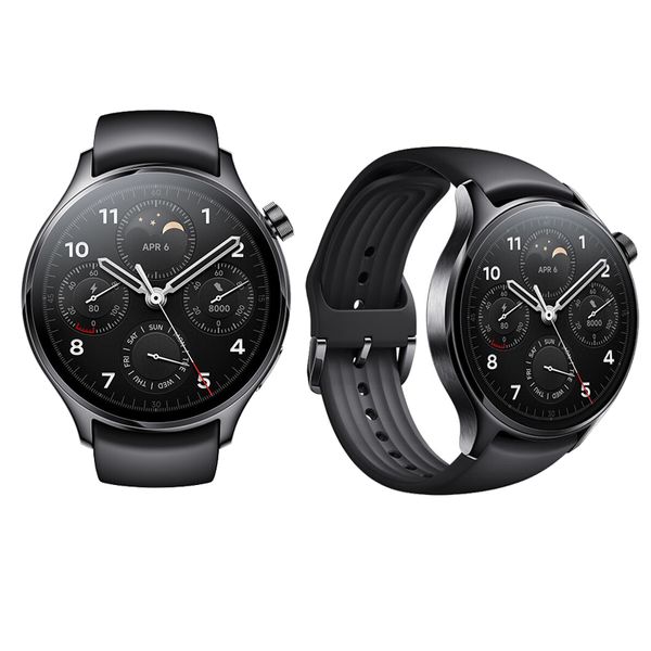 Montre intelligente d'origine Xiaomi Mi Watch S1 Pro Sportif Moniteur de fréquence cardiaque sain Surveillance de l'oxygène sanguin 1,47 