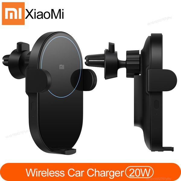 Chargeur de voiture sans fil d'origine Xiaomi mi 20W Max Qi chargeur de voiture sans fil Mi charge rapide pour Mi 9 iphone X XS Sumsang
