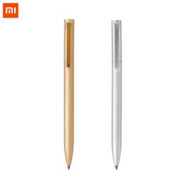 Originele Xiaomi Mijia Metal Sign Pen Premec Smooth Zwitserland Refill 0.5mm Signing Writing Pennen MI aluminiumlegering pennen