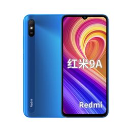 Téléphone portable d'origine Xiaomi Redmi 9A 4G LTE 4 Go de RAM 64 Go 128 Go de ROM Helio G25 Octa Core Android 6,53 pouces Plein écran 13,0MP Face ID 5000mAh Téléphone portable intelligent