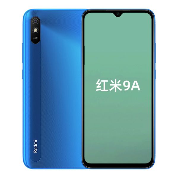 Téléphone portable d'origine Xiaomi Redmi 9A 4G LTE 4 Go de RAM 64 Go 128 Go ROM Helio G25 Octa Core Android 6,53 