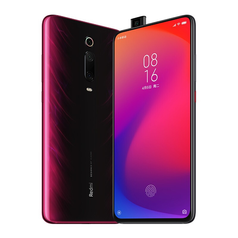 Oryginalny Xiaomi Redmi K20 4G LTE Telefon komórkowy 8 GB RAM 256GB ROM Snapdragon 730 48.0MP NFC Android 6,39 cala AMOLED ID PEŁNEGOPRUMIENKA PALIWA 4000MAH