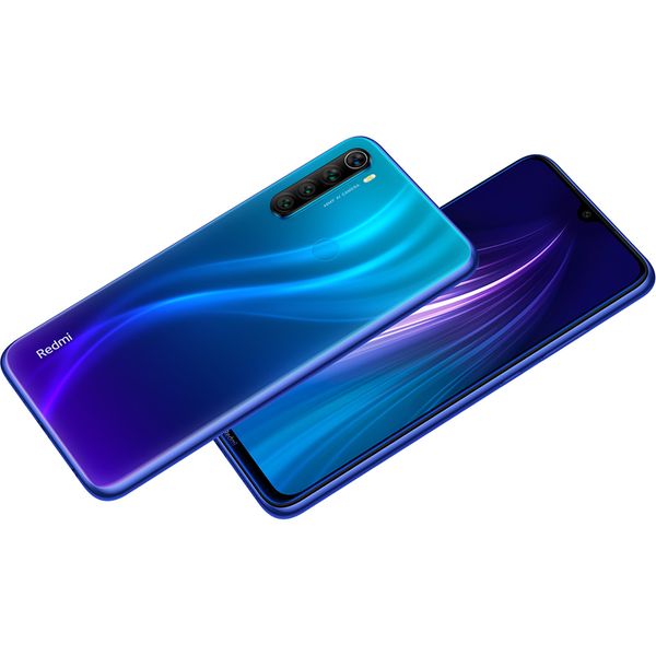 Téléphone portable d'origine Xiaomi Redmi Note 8 4G LTE 6 Go de RAM 64 Go 128 Go de ROM Snapdragon 665 Android 6.3