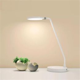 Lampe de bureau LED d'origine Xiaomi youpin COOWOO lampe de table intelligente lumière de Protection des yeux réglable 4000 mAh puissance 2USB alimentation Mobile 30002304l