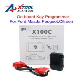 Programador de llave automático XTOOL X100C Original para iOS Android mejor que F100 F102 F108 X100 C lector de código Pin con función especial